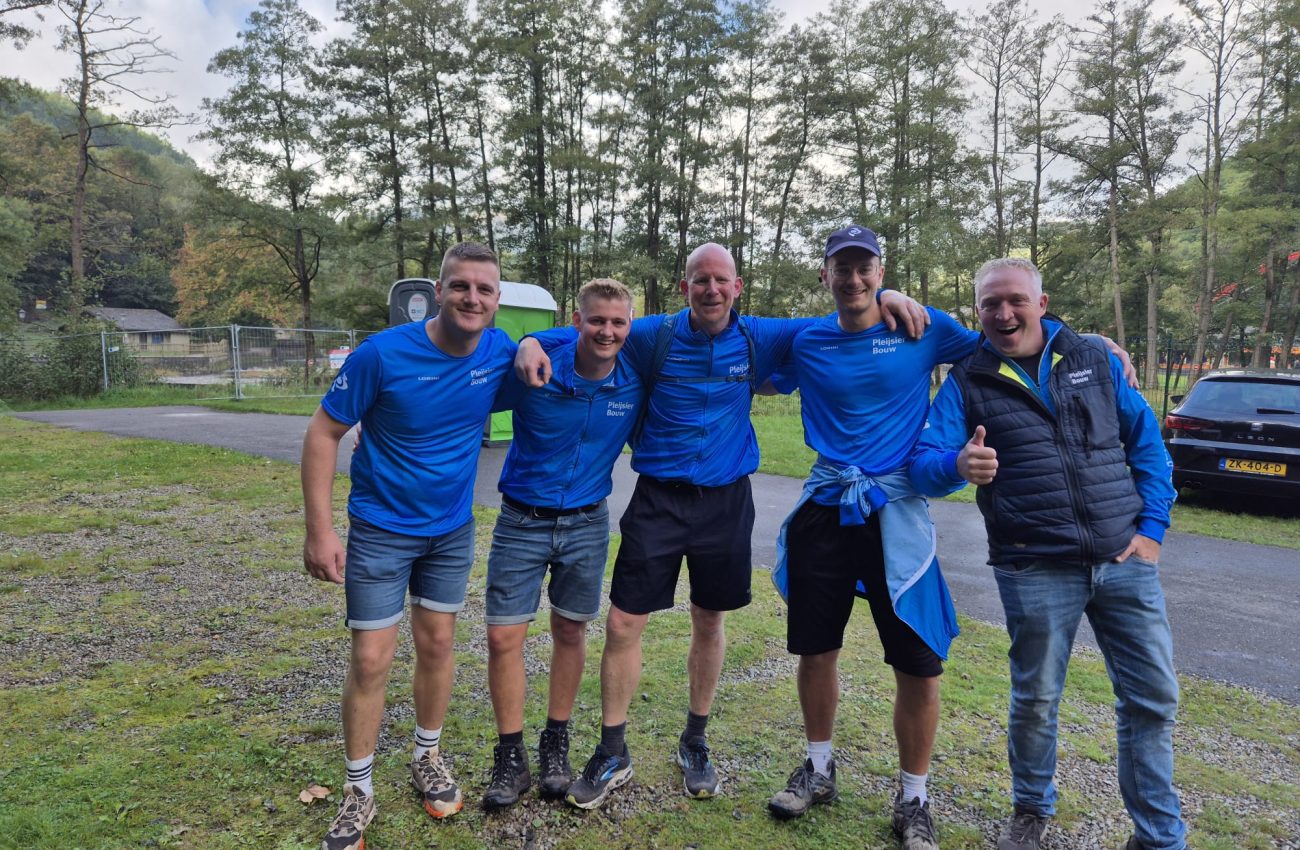 eerste 36 km lopers binnen